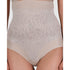 Powerlace High Waist Lace Shaping Brief-Light Beige