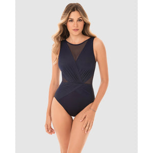 Illusionists Palma Shaping High Neck Swimsuit DD Cup - Style Gallery