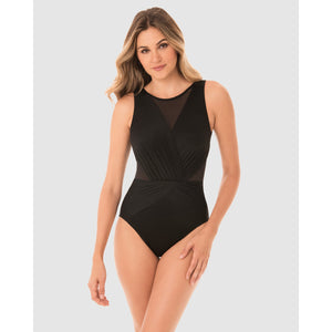 Illusionists Palma Shaping High Neck Swimsuit - Style Gallery