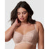 Minx Wired Lace Balconette Bra Cashmere/Blush