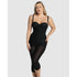 Cupless Long Leg Full Body Shaper with Zip Front