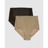 2 Pack High Waist Light Tummy Control Brief