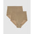 2 Pack High Waist Light Tummy Control Brief