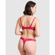 Attirance Low Rise Mesh & Lace Thong - Style Gallery