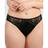 Ariane Lace Brazilian Cut Brief-Black