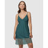 Viscose & Lace Thin Strap Chemise Nightdress