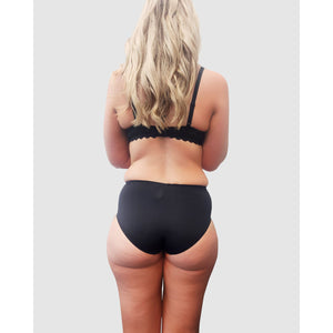 Mid Rise Zig Zag Lace Brief - Style Gallery