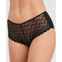 Mid Rise Zig Zag Lace Brief