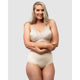 High Waist Shapewear Brief With Lace - Style Gallery