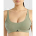 Active Essentials Cotton 3 Stripes Scoop Bralette