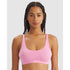 Active Essentials Cotton 3 Stripes Scoop Bralette