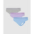 3 Pack Active Essentials Cotton Low Rise Thong Underwear