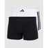 2 Pack Active Flex Cotton 3 Stripes Low Rise Trunk Underwear