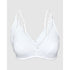 100% Cotton Lightly-Lined Wirefree Bra (2 Pack)
