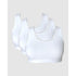 Wirefree Cotton Sports Crop Top Bra (3 Pack)