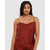 Buy Charming Silky Satin Camisole with Lace From Sans Complexe - Style Gallery