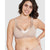 Moulded Soft Cup Wirefree Bra With Satin Trim - Style Gallery