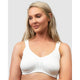 Side Smoothing Organic Cotton Wirefree Minimiser Bra - Style Gallery