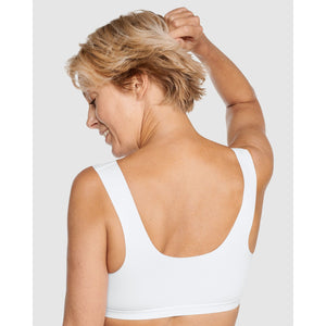 Wellness Padded Wirefree Front Close Bra - Style Gallery