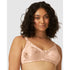 Satin Wide Strap Wireless Minimiser Bra