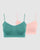 Zen Attitude Crop Top Style Wirefree Bralette (Pack of 2)