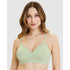 Agathe Comfortable Padded Wirefree Bra with Lace