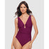 Marquis Kristi Plunge One-Piece Shaping Swimsuit