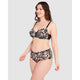 Arum Mosaic Mid-Rise Lace Brief - Style Gallery