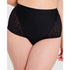 Perfect Curves High Waist Lace Shaping Brief-Black