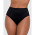 Separates Full Coverage Shaping Bikini Bottoms-Black
