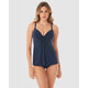 Rock Solid Marina Draped Underwired Tankini Top - Style Gallery