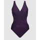 Illusionists Crossover Draped Shaping Swimsuit - Style Gallery