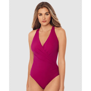 Wrapsody Halter Neck Shaping Swimsuit - Style Gallery