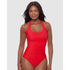 Rock Solid Utopia Wired Halter One-Piece Shaping Swimsuit