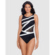 Spectra Somerpointe High Neck One Piece Shaping Swimsuit - Style Gallery
