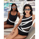 Spectra Somerpointe High Neck One Piece Shaping Swimsuit - Style Gallery
