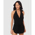 Ellie Shaping Halter Swimdress With Pockets