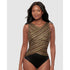 Sparkle Sands Brio High Neck Underwired One-Piece Shaping Swimsuit