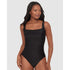 Rock Solid Polaris Wired Square Neck One-Piece Shaping Swimsuit