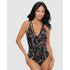 Safari Sands Drew V Neck One Piece Shaping Swimsuit