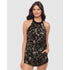 Balinese Piper Shaping Underwired Halter Swim Romper