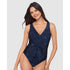 Billie Jean Shania Underwire Denim Look Shaping Swimsuit