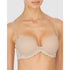 Feathers Convertible-to-Strapless Plunge Bra with Lace