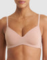 Pretty Smooth Padded Wirefree T-Shirt Bra With Lace