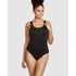 Real Smooth® Shaping Control Thong Bodysuit-Black