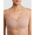 Pretty Smooth Zip Front Pocketed Post-Surgery Bra With Cotton & Lace