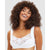 Buy Jeanne Wirefree Wide Strap Organic Cotton Bra with Lace - Style Gallery