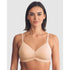 Georgia Wirefree T-Shirt Style Mastectomy Bra with Cotton & Lace