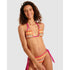 Atoa Liko Sima Chevron Padded Triangle Bikini Set