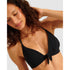Black Misko Halter Triangle Push Up Bikini